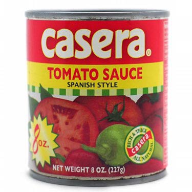 4 x CASERA SALSA DE TOMATE 8 OZ