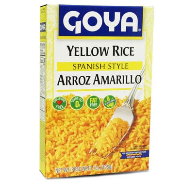 ARROZ AMARILLO GOLLA 7 OZ