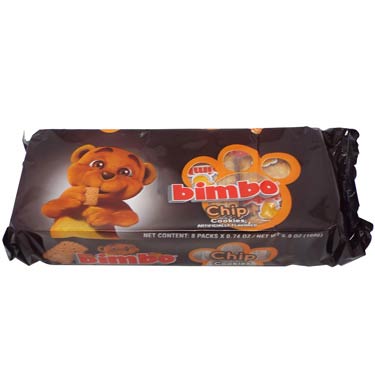 BIMBO 1X3 CHIP COOKIES 8 PK