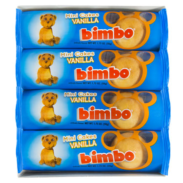 BIMBO MINI CAKES 4/1.75 Oz.