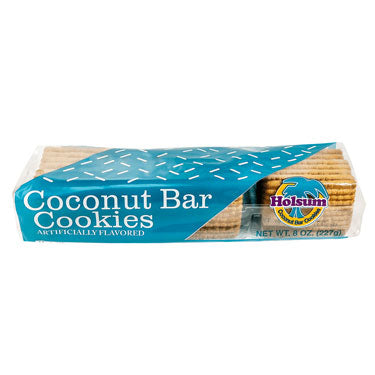 HOLSUM COCONUT BARS 8.5 OZ