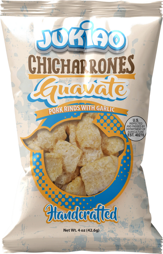 JUKIAO chicharrones Guavate 4 OZ