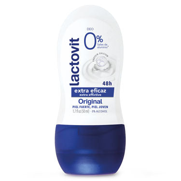 LACTOVIT ORIGINAL E/EFICAZ DESODORANTE 50 ML