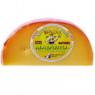 QUESO DE BOLA MADURO BUONO 8.45 OZ