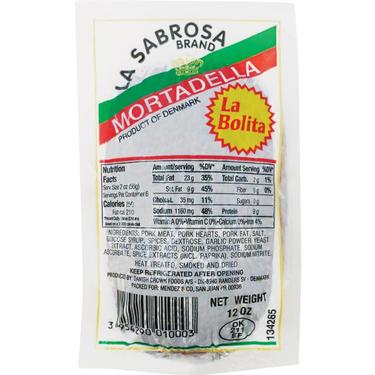 La Sabrosa Mortadella 12 oz