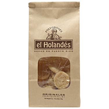 POLVORONES ORIGINALES  EL HOLANDÉS 6 OZ