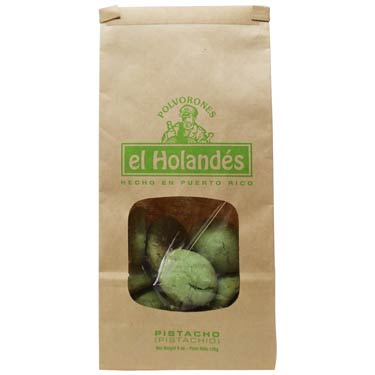 POLVORONES DE PISTACHIO EL HOLANDÉS 6 OZ