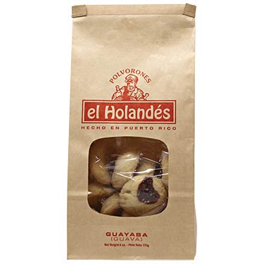 POLVORONES DE GUAYABA EL HOLANDÉS 6 OZ