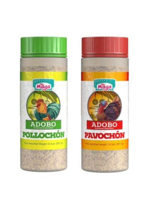 ADOBO POLLOCHON Y PAVOCHON MAGA COMBO DE 10.5 OZ