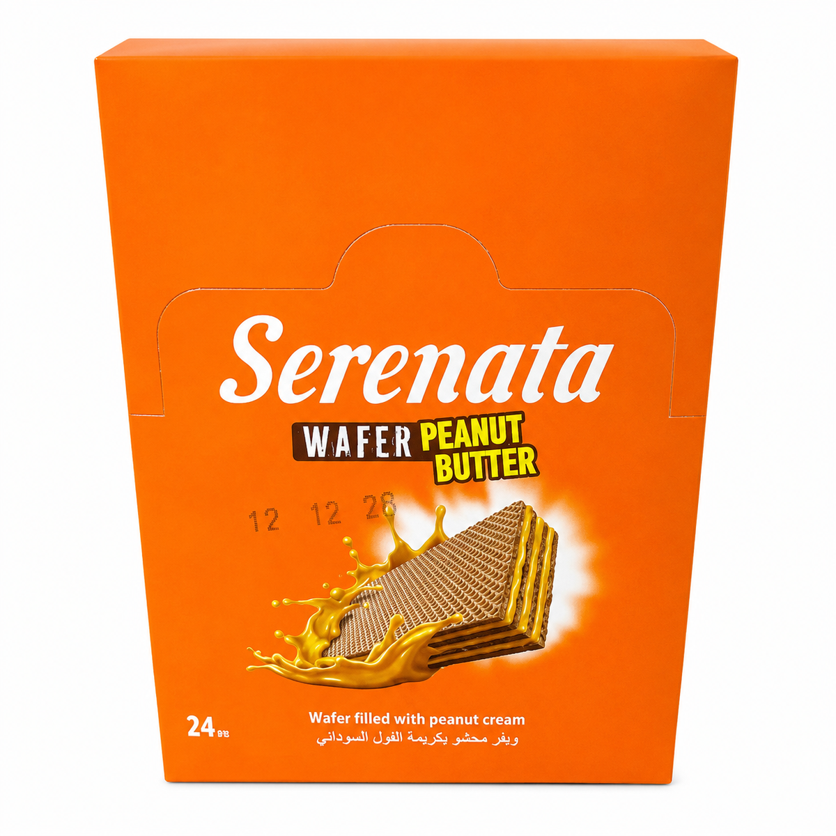 Serenata Penut Butter Wafers 24 ct.