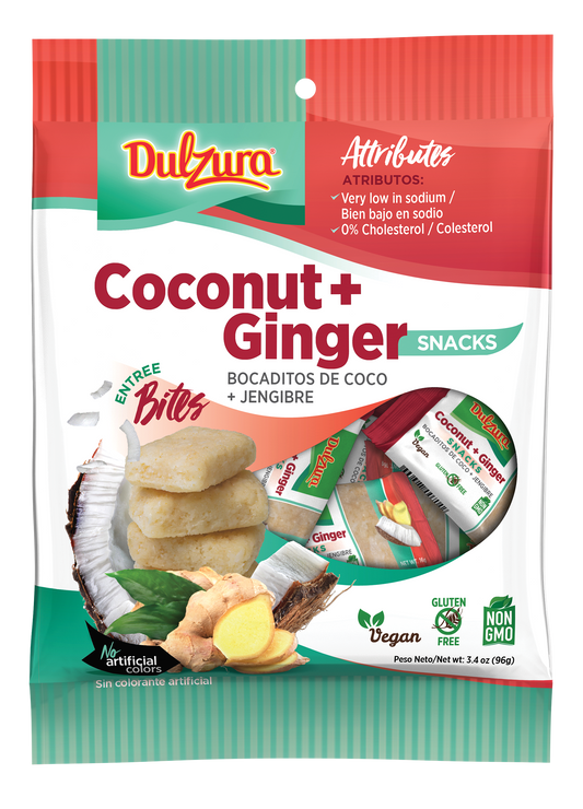 2 x Dulce de Coco y jengibre Dulzura Borincana