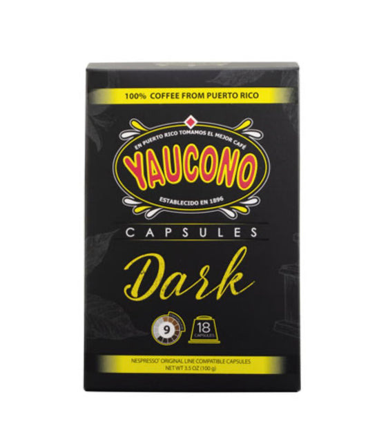 YAUCONO DARK CAPSULES 18 CT