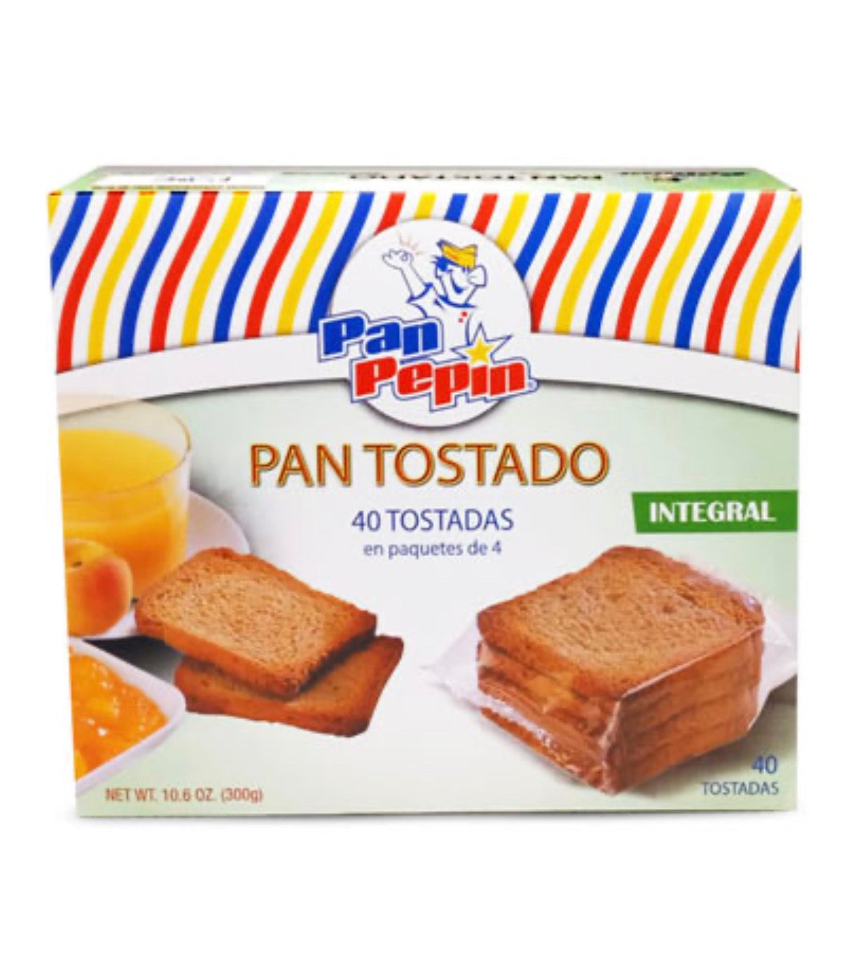 Tostaditas Pepin integral 10.6 OZ