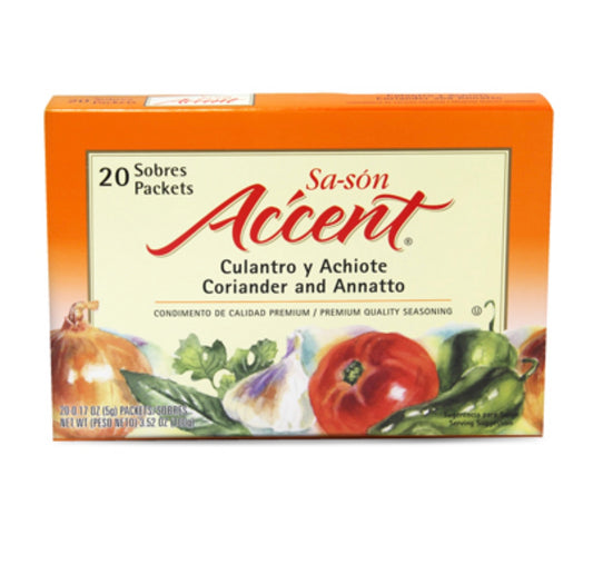 x SA-SÓN ACCENT CON CULANTRO Y ACHIOTE DE 20 SB