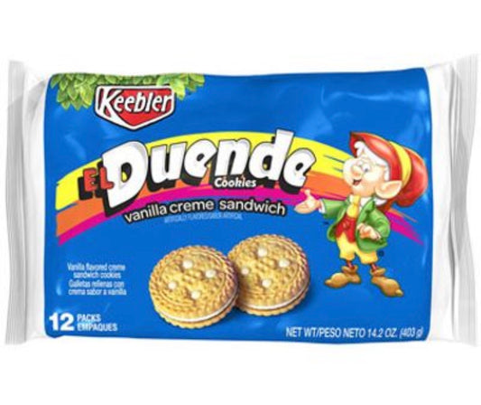Duende Keebler VAINILLA 12 PK
