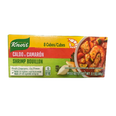 2 x KNORR CUBOS DE CAMARON 8 CT