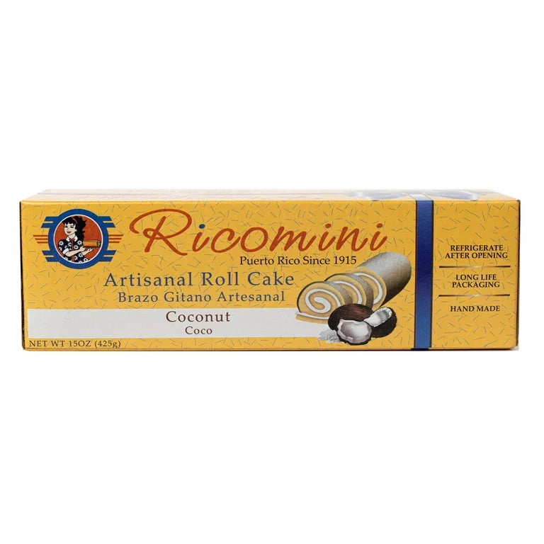 Brazo Gitano Ricomini de Coco, Rollo, 15oz