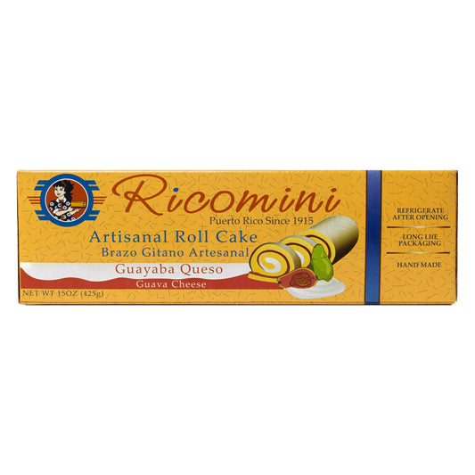 Brazo Gitano Ricomini de Guayaba Queso, Rollo, 15oz