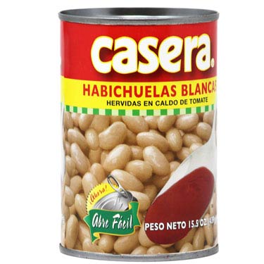 3 x HABICHUELAS BLANCAS CASERA C/T 15.5 OZ