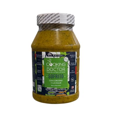 Cooking Doctor with my Sofrito Curcuma 32oz