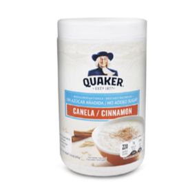 Quaker Avena Instantanea Con Canela Sin Azucar Anadida