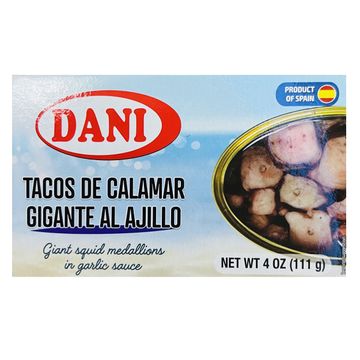 Tacos De Calamar Gigante Al Ajillo  DANI