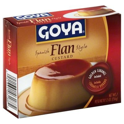 Flan Goya con Caramelo 5.5 Oz