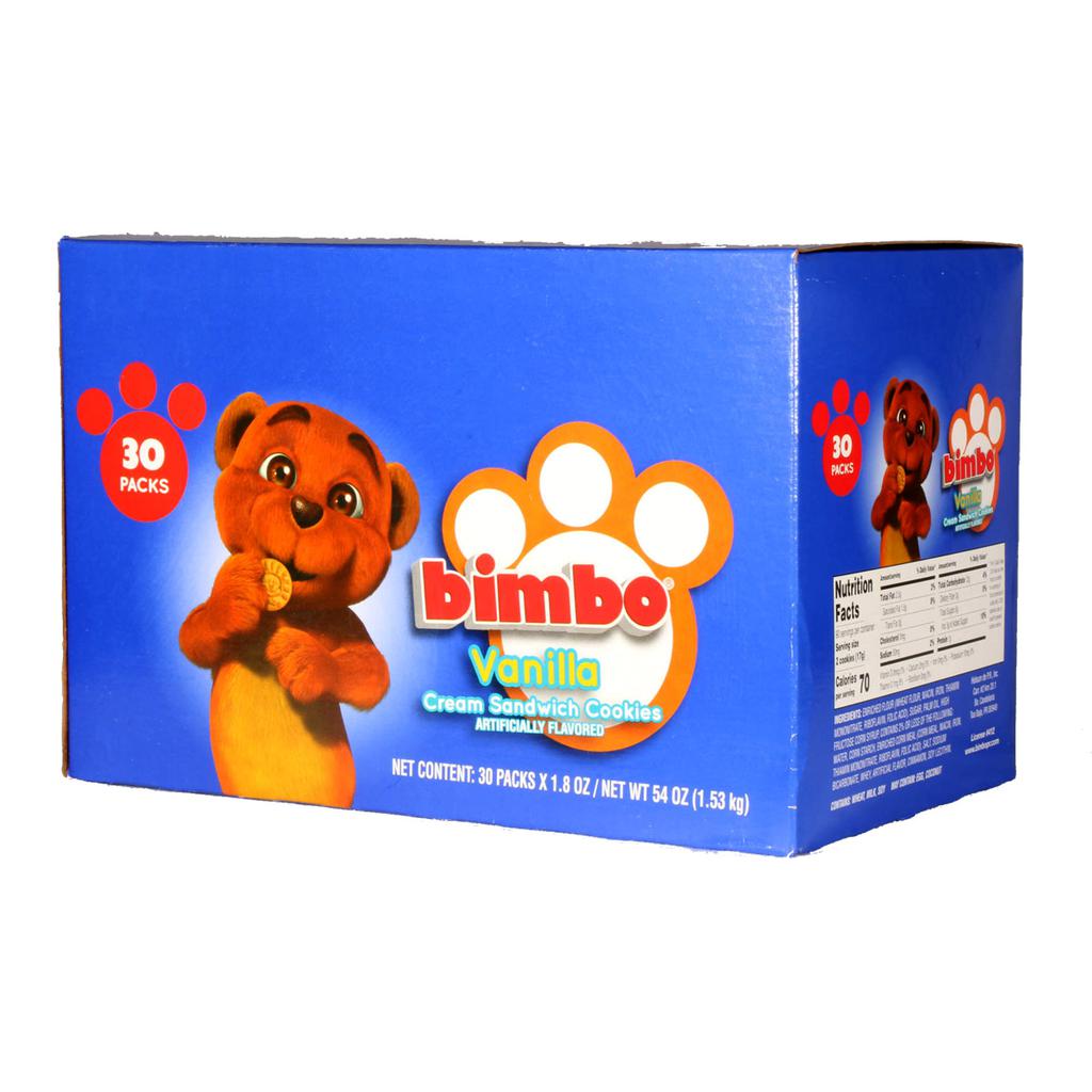 BIMBO COOKIES 30 PK Vainilla