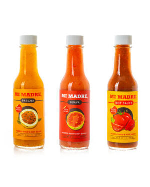 PIQUE MI MADRE EMPAQUE DE TRES SABORES DE 5 ONZASde 3  (tomate, guava y parcha)