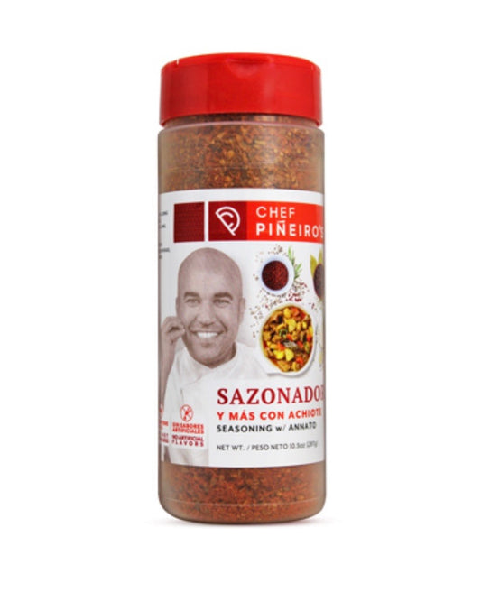 SAZONADOR Y MAS CON ACHIOTE CHEF PIÑEIRO. 8 OZ