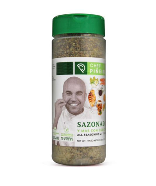 SAZONADOR Y MAS CON CÚRCUMAB CHEF PIÑEIRO  8.5 OZ