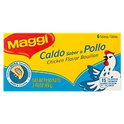 4 x Maggi Caldo Sabor A Pollo 6pk