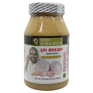 AJO MOLIDO PREMIUM CHEF PIÑEIRO 32 Oz.